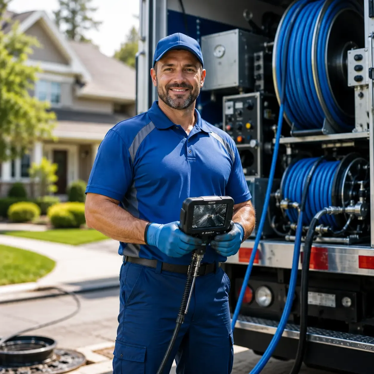 Local outdoor drain cleaning specialists in Capron, VA